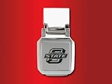 Oklahoma State University - Spring Loaded Money Clip - Laser Engraved