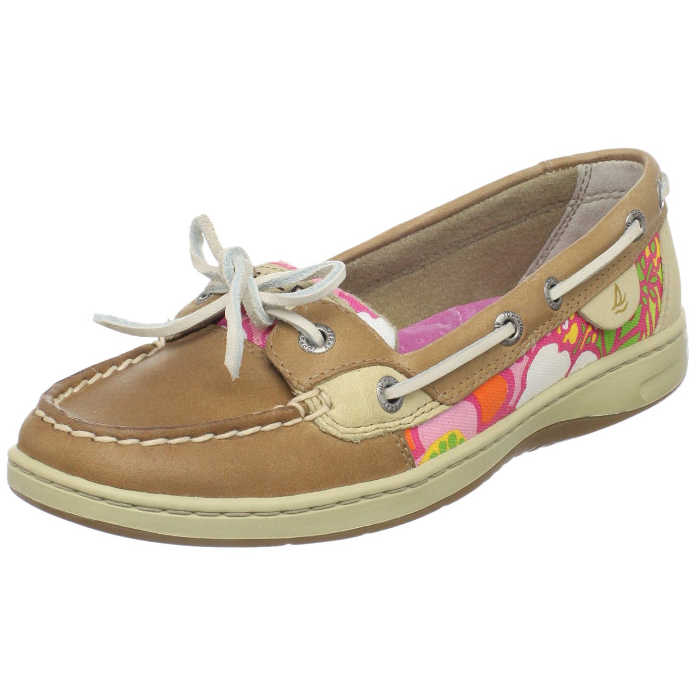 Sperry Top Sider: Angelish Linen/Floral Boat Shoes