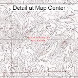 USGS Topographic Quadrangle Map - East of Chloride City, California (Folded/Waterproof)