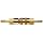 Brass Double Shut-Off Quick Connect Tube Fitting, Barbed Coupler, 3/16" Tube ID, with Buna-N Seal