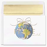 71GR8gLQnbL. SL160  Peace Personal Wording Holiday Card