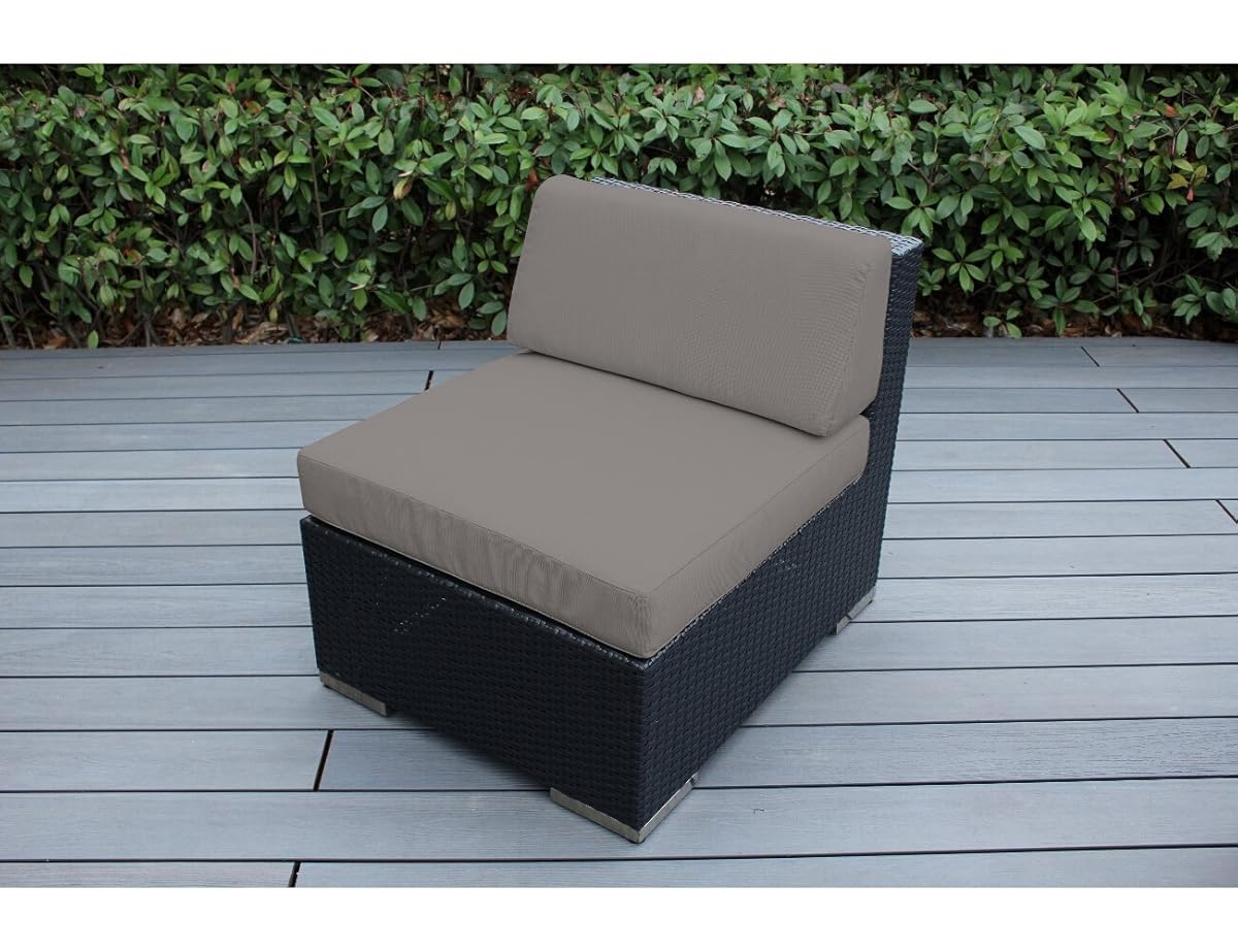 Ohana 7Piece Outdoor Wicker Patio Furniture Sectional Conversation Set