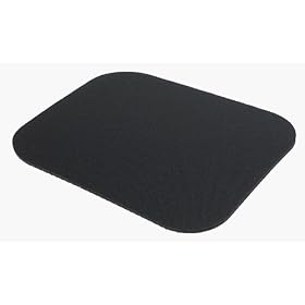 Fellowes 58024 Black Medium Mouse Pad