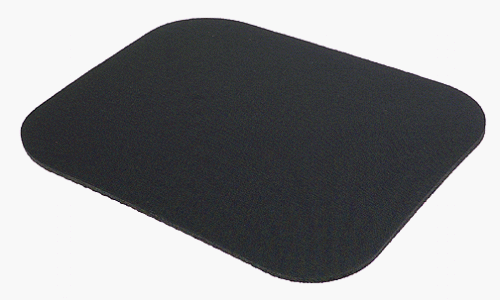 Electronics: Fellowes 58024 Black Medium Mouse Pad