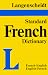 Book Langenscheidt's Standard French Dictionary: French-English English-French