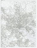 Baltimore, MD Street Detail Metro Area ZIP Code Map, wall sized print by WorkingMaps, 39x53.