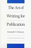 Art of Writing for Publication, The
