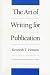 Books : Art of Writing for Publication, The