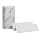 Georgia-Pacific Signature 21000 White 2-Ply Premium Multifold Paper Towel, 9.4" Length x 9.2" Width (Case of 16 Packs, 125 per Pack)