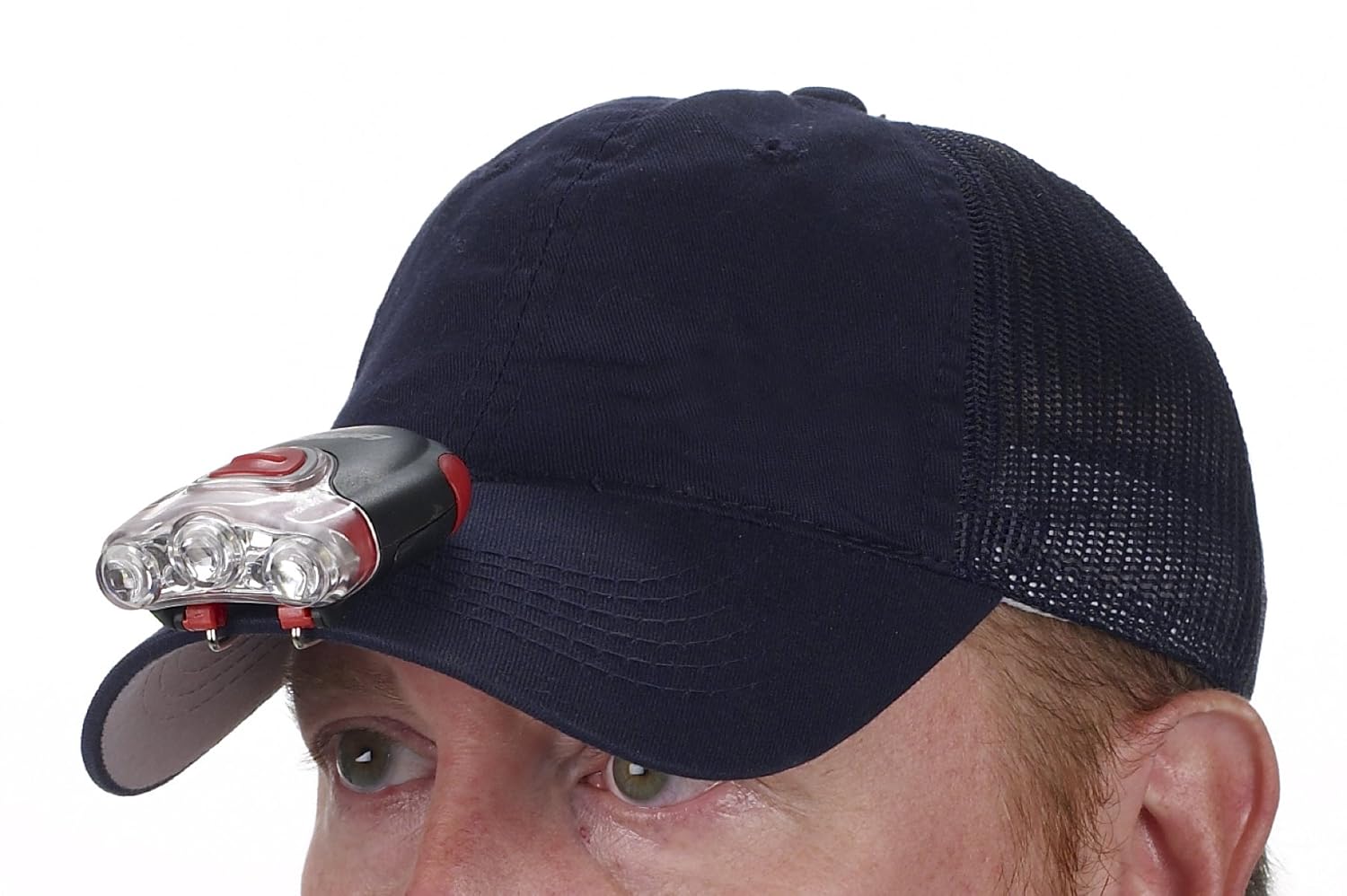 Energizer Performance LED Cap Light (30 Lumens), Red , New, Free