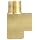 Anderson Metals Brass Barstock Pipe Fitting, Street Tee, NPT Female x NPT Male x NPT Female