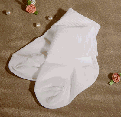 White Anklet Sock