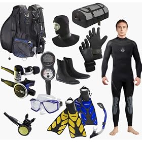 Genesis Back Inflate Mens Cold Water Scuba Gear Package 71GkQtIKSLL. AA280 Genesis Back Inflate Mens Cold Water Scuba Gear Package