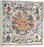 Box Canvas Print of 18th century astrology from Science Photo Library