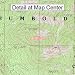 USGS Topographic Quadrangle Map - Nyala, Nevada (Folded/Waterproof)