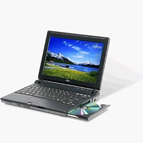 Fujitsu LifeBook P7230 - Core Solo U1400 / 1.2 GHz ULV - Centrino - RAM 1 GB - HDD 60 GB - DVD?RW  / DVD-RAM - GMA 900 - Gigabit Ethernet - WLAN : 802.11a/b/g - TPM - fingerprint reader - Vista Business - 10.6
