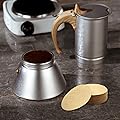 BlingKingdom 300pcs 2.5" Unbleached Round Coffee Filter Paper