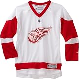 NHL Youth Detroit Red Wings White Replica Jersey - R58Hzbee (White, Small/Medium)
