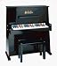 Schoenhut Daycare Durable Piano- Black