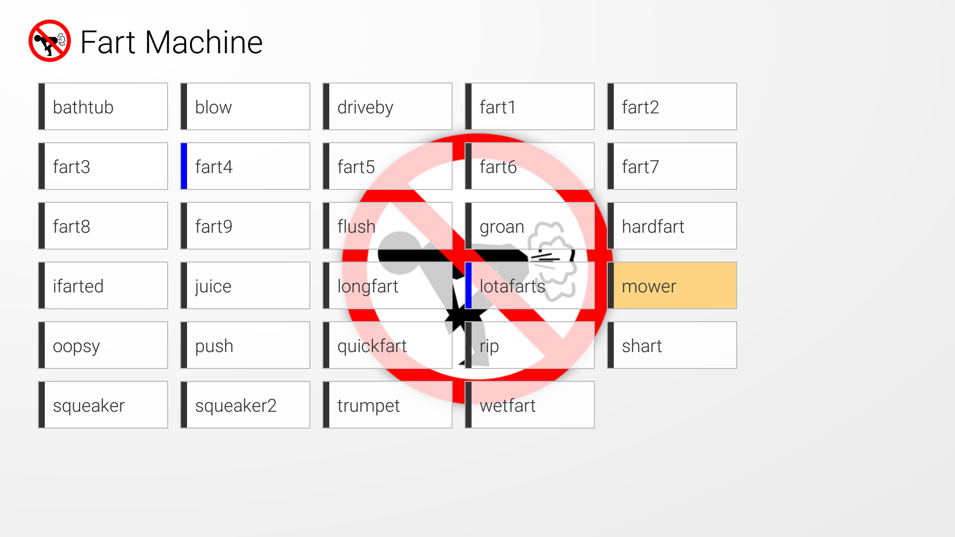Fart Machine Appstore for Android