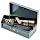 STEELMASTER Locking Steel Bond Box with Cash Tray, Includes Keys, 10.25 x 2.88 x 4.75 Inches, Gray (2212CBTGY)
