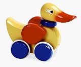 kids and infants educational toys item: BRIO Duck Pull Toy