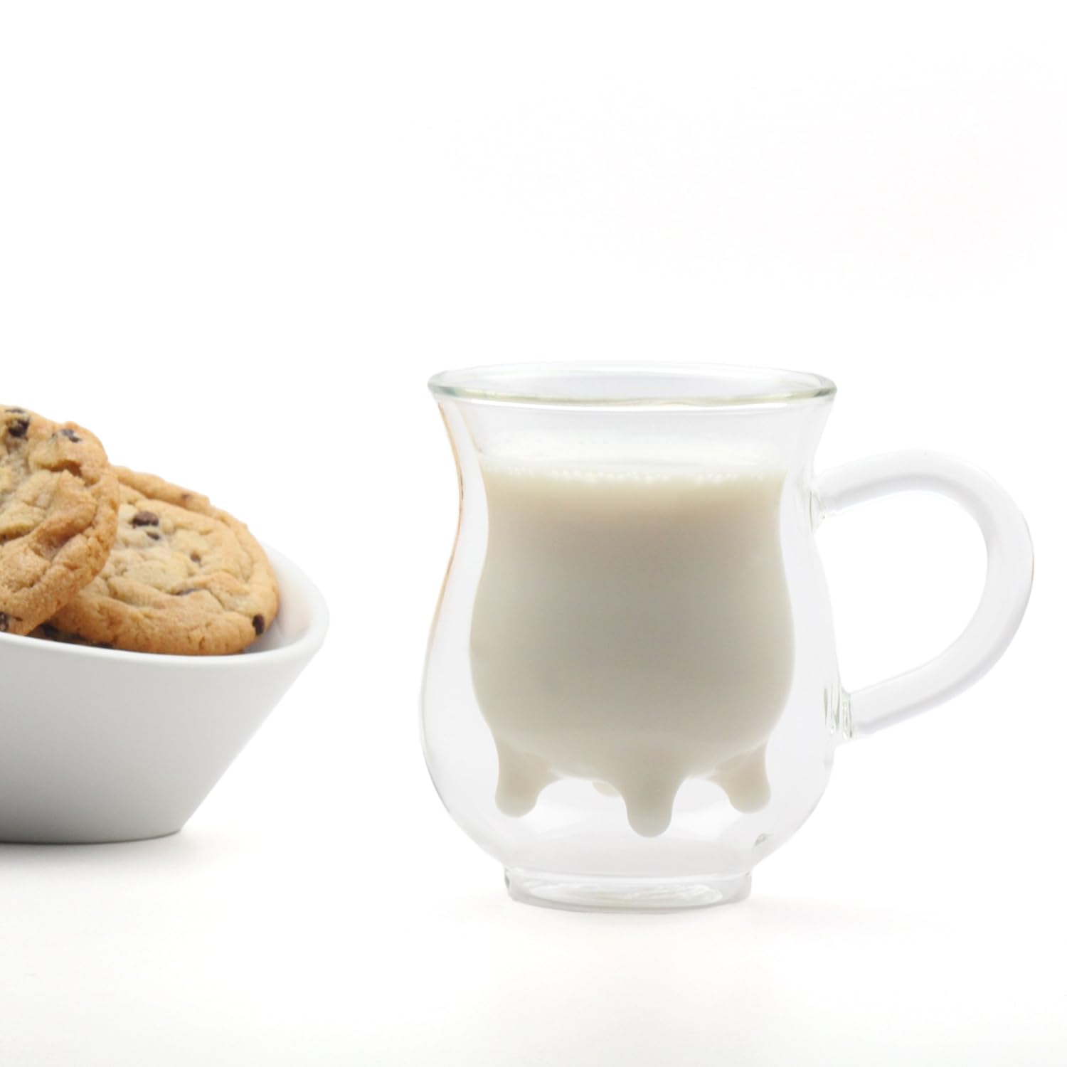 Review Eparé DoubleWall Insulated 8ounce Glass Creamer Pitcher I