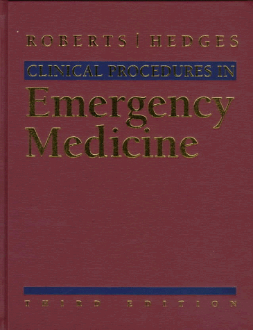 clinical procedures in emergency medicine third edition
