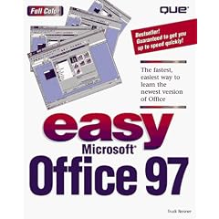 Easy Microsoft Office 97 (Que's Easy Series)