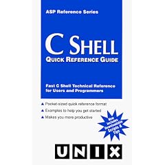 C Shell Quick Reference Guide