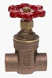 Solder Gate Valve, 3/4