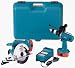 Makita DK1016 1/2-Inch 18 Volt Cordless Drill / 6-1/2-Inch Circular Saw Combo Pack