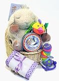Sweet Baby Gift Basket - Sleeping Sheep & Friends!