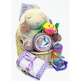 The Sleeping Sheep Baby Gift Basket