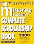The Minority & Women's Complete Scholarship Book (Minority and Women's Complete Scholarship Book)