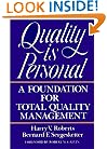 Quality Is Personal: A Foundation For Total Quality Management