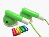 Electronics : Block Entertainment (tm) - iPod / MP3 - Green Stereo Headphones / Earphones