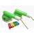 Block Entertainment (tm) - iPod / MP3 - Green Stereo Headphones / Earphones