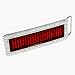 RED SCROLLING LED BELT BUCKLE