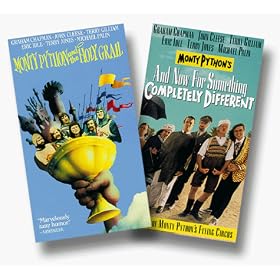 Monty Python Gift Set: Monty Python and the Holy Grail, And Now For Something Completely Different [VHS]