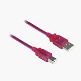 Electronics : 2m USB 2.0 A-B Cable Pink