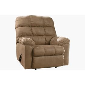 Gunsmoke Rust Rocker Recliner by Ashley Furniture by Ashley
