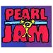 Pearl Jam - Logo with Stick Figure on Rectangle - Sticker / Decal