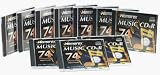 Memorex 700MB/80-Minute Music CD-R Media (10-Pack)