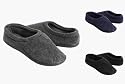 Men's Fleece Indoor/Outdoor Slippers by Isotoner
