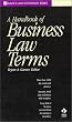 A Handbook of Business Law Terms (Black's Law Dictionary Series)