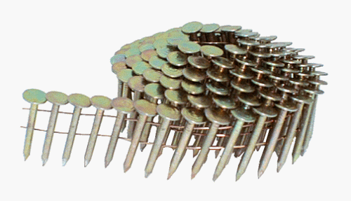 B and C Eagle ACR-114 1-1 4-Inch by .120-Inch by 15 Degree Galvanized Coil Roofing Nail (1,080 per Box)