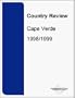 Country Review, Cape Verde 1998/1999