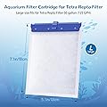 Kucbraly Aquarium Filter Cartridge for Tetra Whisper Bio Bag Power Filters, 12 Pack 