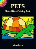 Buy : Pets Stained Glass Coloring Book